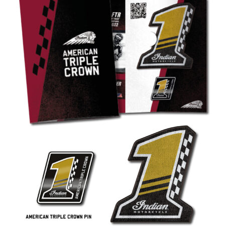 OFFICIAL PATCH AND PIN "NUMBER ONE" PACK